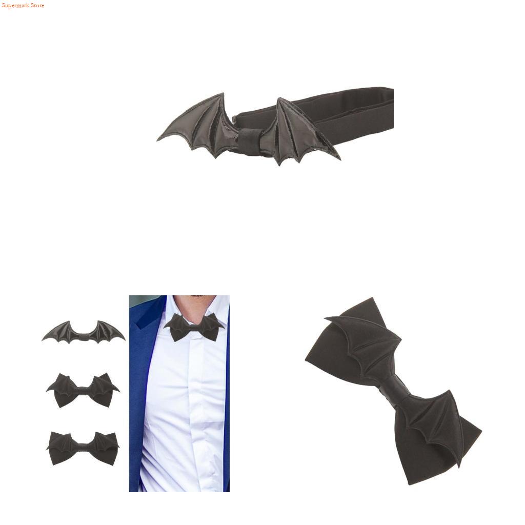 Bow Tie Pre Tied - Q5WE Nam Nữ Đen Cánh Dơi