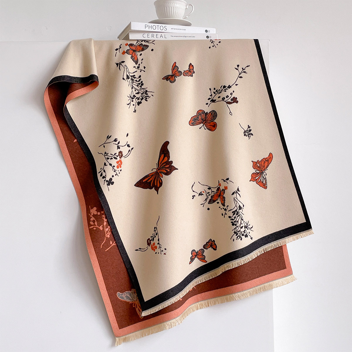 Women Imitation Cashmere Scarf - đánh giá và giá Woven Scarf Blanket