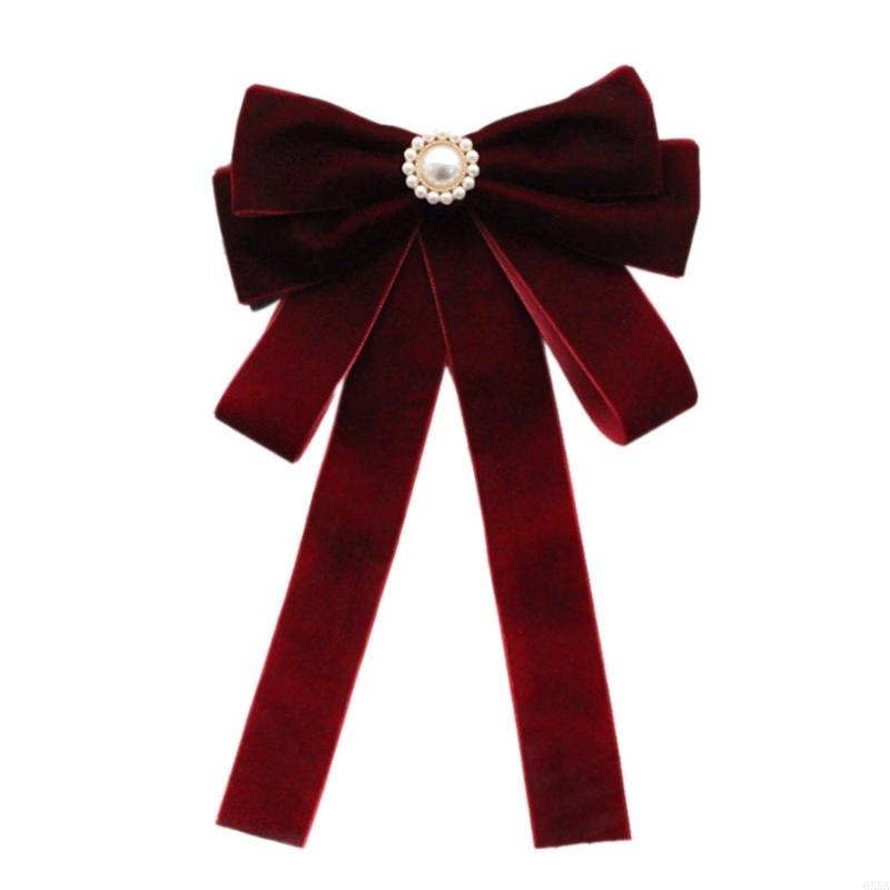 Nữ Nhung Thắt Nơ Đính Hạt Học  - đánh giá và giá Bow Tie Pre Tied