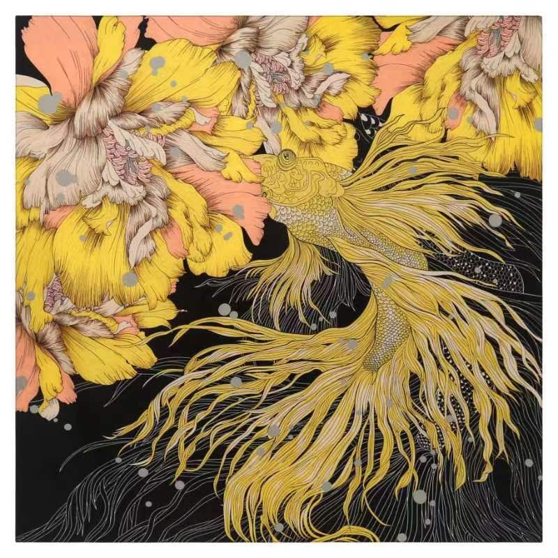 130CM*130CM Silk Scarf Women L - đánh giá và giá Scarf Silk Square