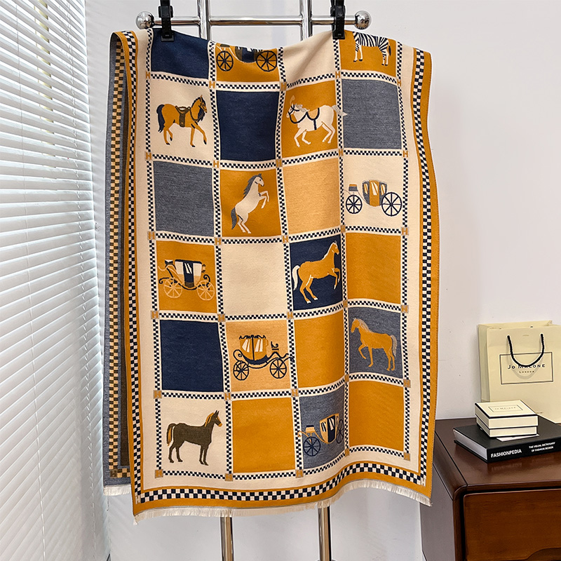 Luxury Warm Poncho Cashmere Wi - đánh giá và giá Woven Scarf Blanket